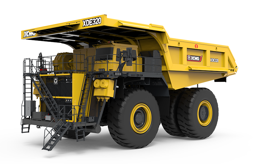 XDE320 Double-bridge rigid mine car