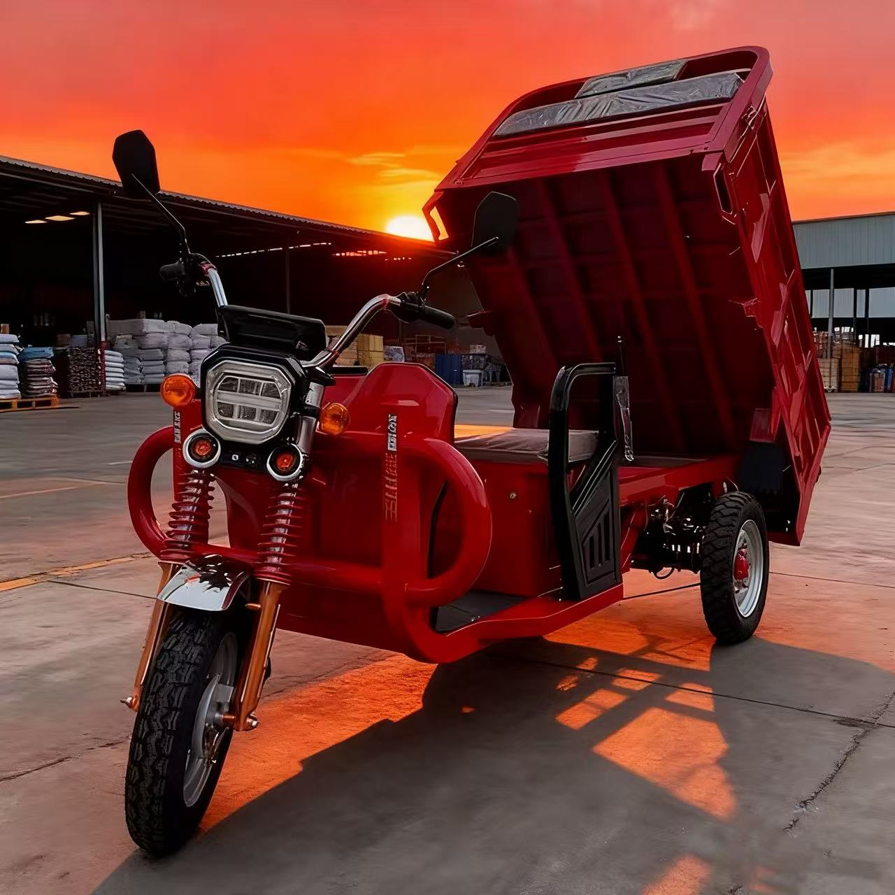 Wholesale Electric Cargo Tricycle Long Distance Farm Use