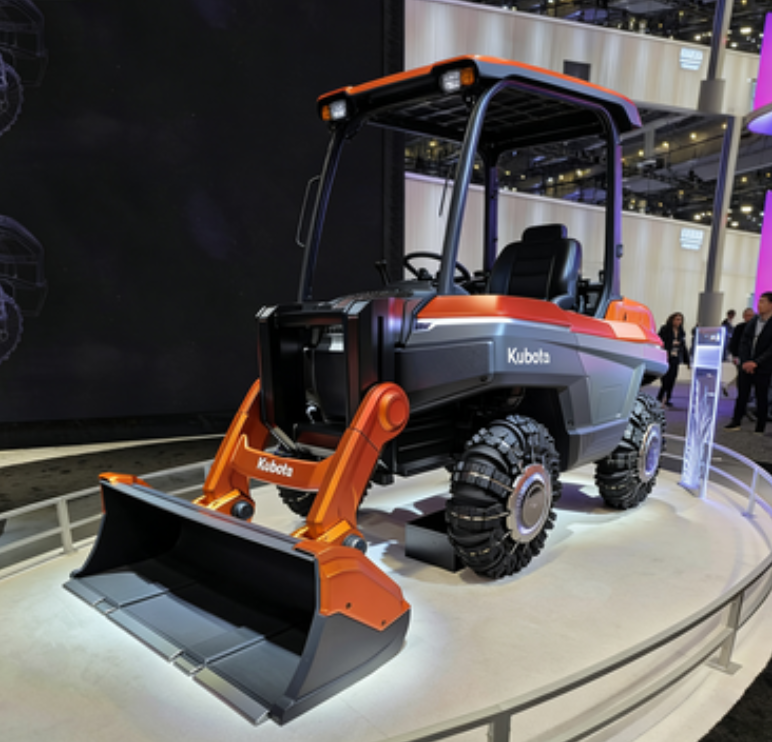 Kubota Reveals “Transformer” Tractor KVPR That Changes Height, Width