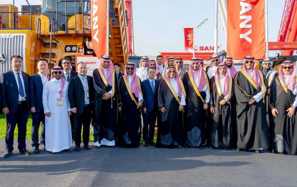 Sany Stuns at Saudi Heavy Machinery Exhibition