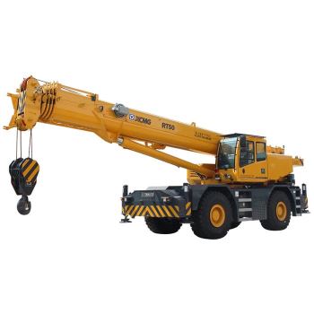 38.2m Main Doom XCMG 50 Ton Rough Terrain Crane RT50