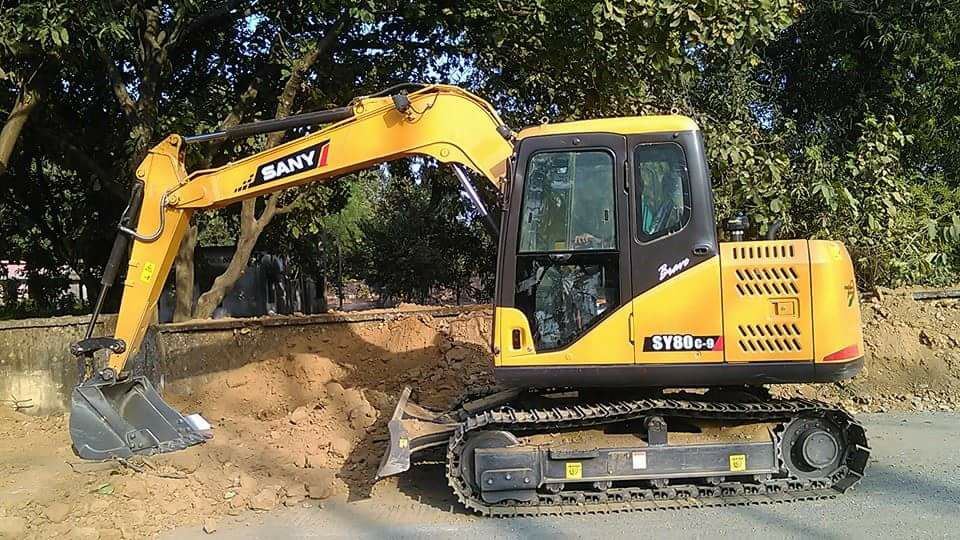 Excavator Guidelines for Construction Equipment Storage
