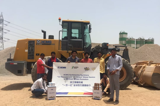 Great Momentum! 100 XCMG Loaders Exported To India