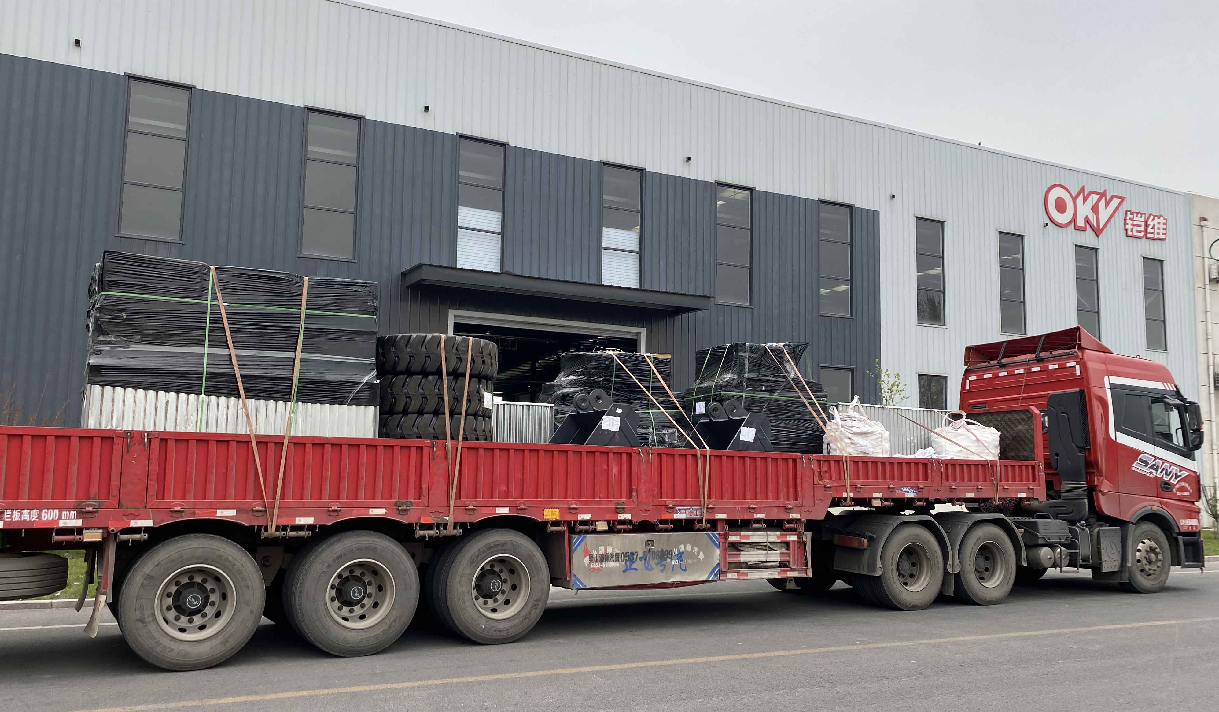 XCMG WECHAI SPARE PARTS DELIVERED TO SOUTHEAST ASIA