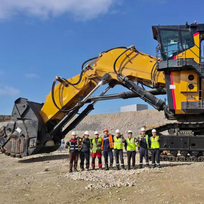 SANY Delivers Its Largest-Ever Mining Excavator to Overseas Market