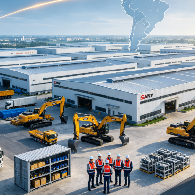 SANY Accelerates Global Layout with New Production Base in Brazil